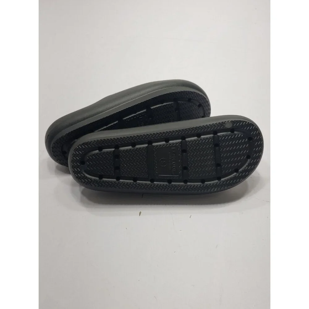 32 Degrees Cool Cushion Slide Sandals Unisex Black #1839592 Size M 4-5 F 6-7